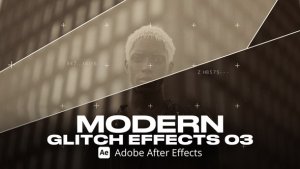Videohive Modern Glitch Effect 03 Ae Elements template preview