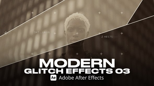 Videohive Modern Glitch Effect 03 Ae Elements template preview