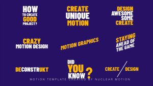 Videohive Text Animation 55657625 Titles template preview