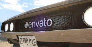 Videohive Retro Car Logo Stings template preview