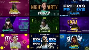 Videohive Album Freeze Frame Elements template preview