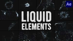 Videohive Liquid Elements for After Effects Elements template preview