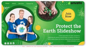 Videohive Protect the Earth Warning Slideshow Openers template preview