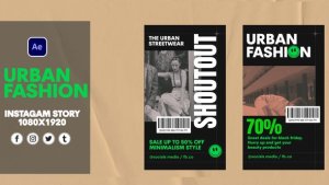 Videohive Urban Fashion 42942785 Product Promo template preview