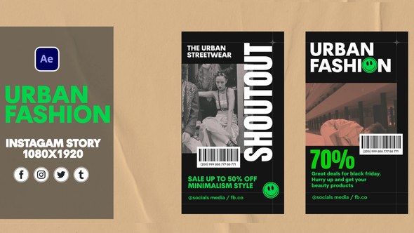 Videohive Urban Fashion 42942785 Product Promo template preview