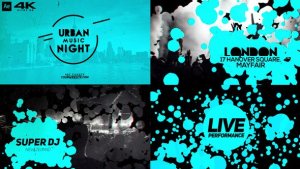 Videohive Urban Music Night Openers template preview