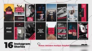 Videohive Instagram Stories 44283432 Openers template preview
