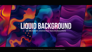 Videohive Liquid Backgrounds 47706857 Elements template preview