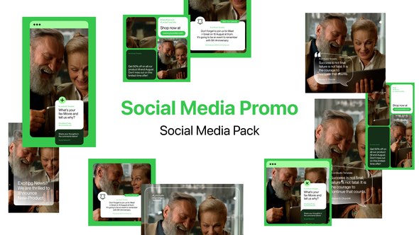 Videohive Social Media Promo PACK Product Promo template preview