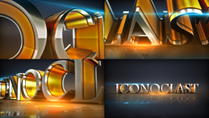 Videohive Shiny Element Text Logo Opener Logo Stings template preview