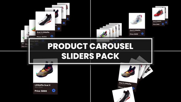 Videohive Product Carousel Slider Pack Product Promo template preview