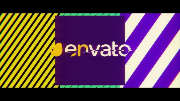 Fresh Logo Opener Video Displays template preview