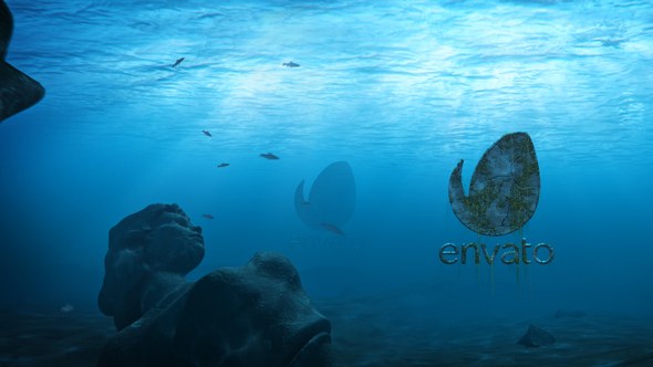 Videohive Underwater Logo Reveal | Aquaman Style Logo Stings template preview