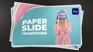 Videohive Paper Slide Transitions for After Effects Broadcast-packages template preview