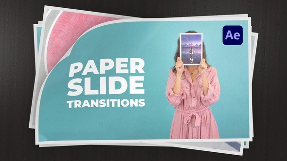 Videohive Paper Slide Transitions for After Effects Broadcast-packages template preview