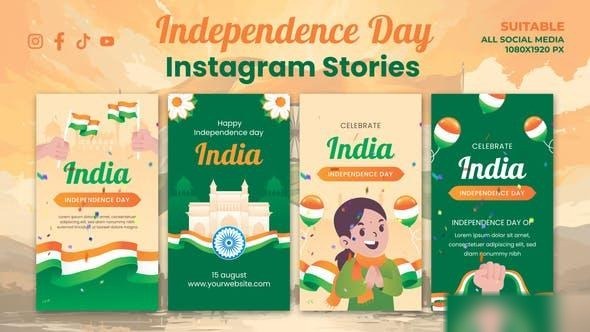 Videohive Happy Independence Day Instagram Story