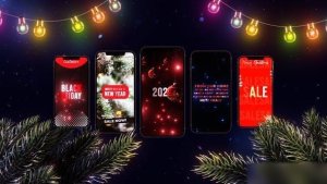 Videohive Christmas Stories Sale | Black Friday Openers template preview