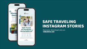 Videohive Safe Traveling Instagram Stories Openers template preview