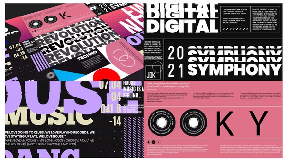 Videohive Big typography pack 30469495 Titles template preview