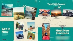 Videohive Travel Services Intro Openers template preview