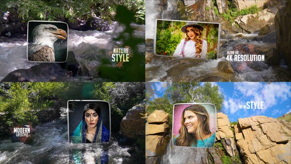 Videohive Spring Photo Slide Openers template preview