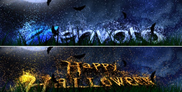 Videohive Scary Halloween Ghost Openers template preview