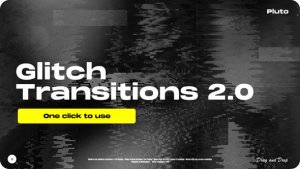 Videohive Glitch Transitions 2.0 Elements template preview
