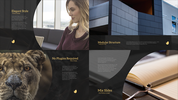 Videohive Elegant Slides 17646053 Video Displays template preview
