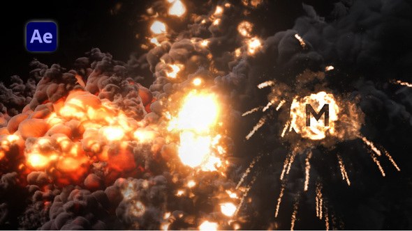 Videohive Explosion Logo Reveal 58424588 Logo Stings template preview