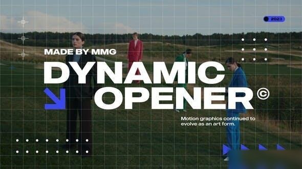 Videohive Dynamic Opener 43333982 Openers template preview