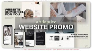 Videohive Adaptive Website Promo Product Promo template preview