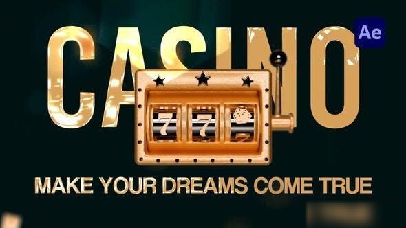 Videohive Luxury Casino Intro Openers template preview