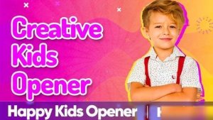 Videohive Kids Vlog Opener Openers template preview