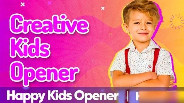 Videohive Kids Vlog Opener