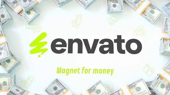 Videohive Pile Of Money Logo Logo Stings template preview