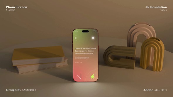 Videohive Phone Screen Mockup 59851491 Product Promo template preview