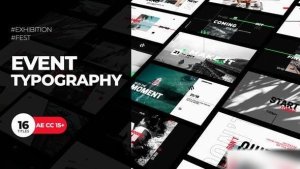 Videohive Event Typography | Festival Promo Titles template preview