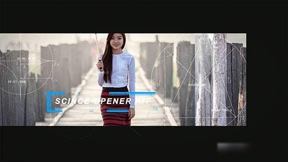 Videohive Science Opener Kit Openers template preview
