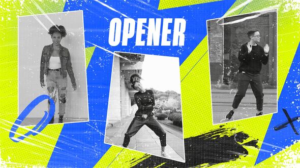Videohive Grunge Opener 55565925 Openers template preview