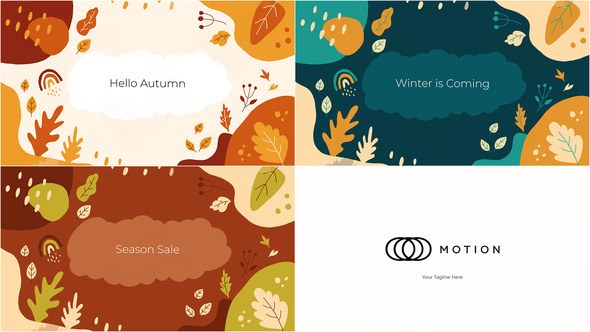 Videohive Autumn Logo 33837481 Logo Stings template preview