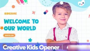 Videohive Creative Kids Opener Openers template preview