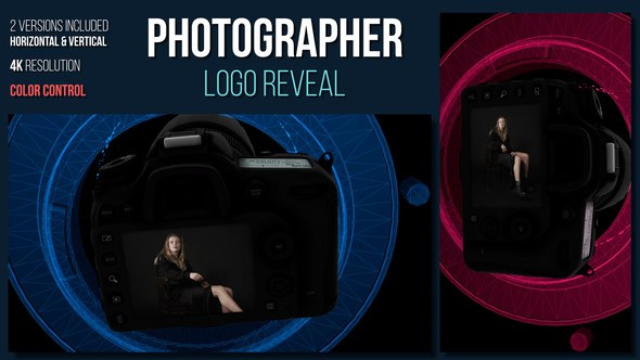 Videohive Photographer Logo Reveal 58516673 Openers template preview