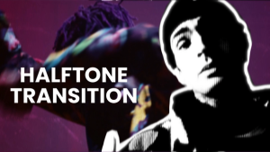 Videohive Halftone Transition Elements template preview