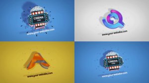 Videohive Simple Dynamic Unveil Logo Stings template preview