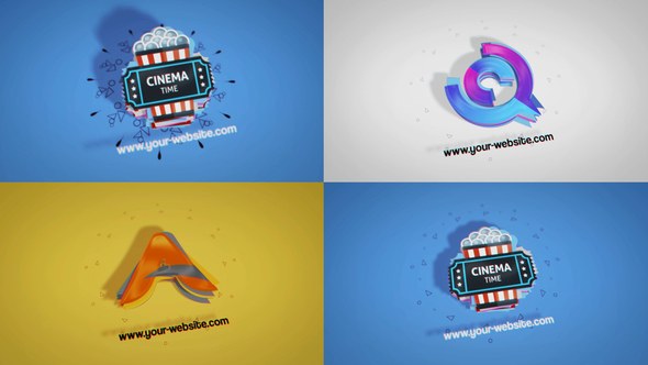 Videohive Simple Dynamic Unveil Logo Stings template preview
