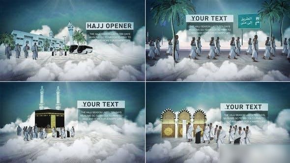 Videohive Hajj Opener Ramadan template preview