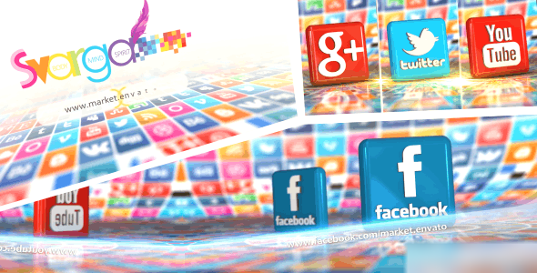 Videohive 3D Social World