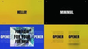 Videohive Short Logo Opener Openers template preview