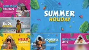 Videohive Summer Holiday 45940425 Openers template preview