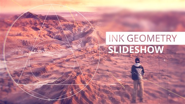 Ink Slideshow Video Displays template preview